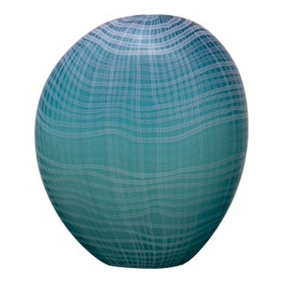 Clare Belfrage Hand Blown Vase For Sale