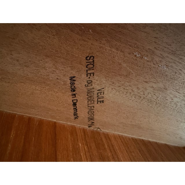 1960's Mid Century Vejle Stole & Møbelfabrik Square Coffee Table For Sale - Image 10 of 18