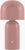 Contemporary Umbra Accent Table Lamp Light Pink 10"H x 5"W x 5"D For Sale - Image 3 of 3