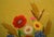 VTG 1970s Framed Crewel Floral Bouquet Needlework Art Mid-Century Retro For Sale - Image 4 of 10