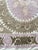 Mid-Century Modern Hand-Embroidered Neutral Tan Suzani Wall Hanging Decor For Sale - Image 3 of 9