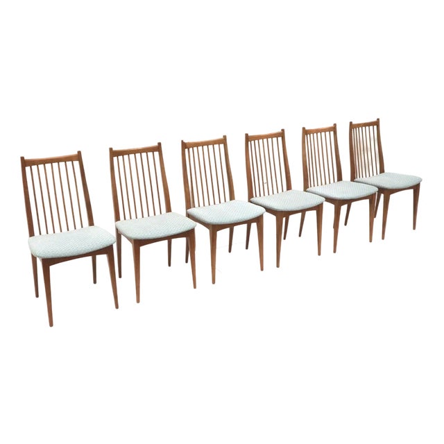 Dining Chairs, 1960s, Set of 6 For Sale