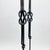 Metal Hand Forged Iron Floor Candelabra (110cm) Hercules Knot Double Stem – Antique Copper or Gold Finish For Sale - Image 7 of 17