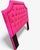 Hot pink queen custom headboard for your love nest. Fushia cotton canvas cloth tufted with buttons and welting in a...
