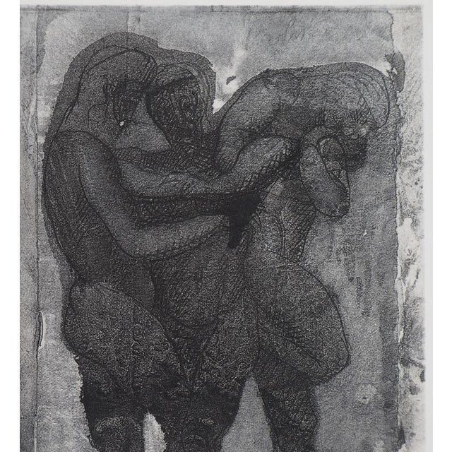 Auguste Rodin, Shades of Three Warriors, Engraving For Sale - Image 5 of 6