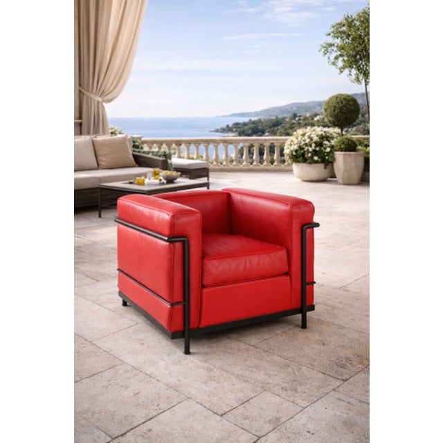 Le corbusier and pierre jeanneret: "lc2" armchair le corbusier (1887-1965), pierre jeanneret (1896-1967), and charlotte...