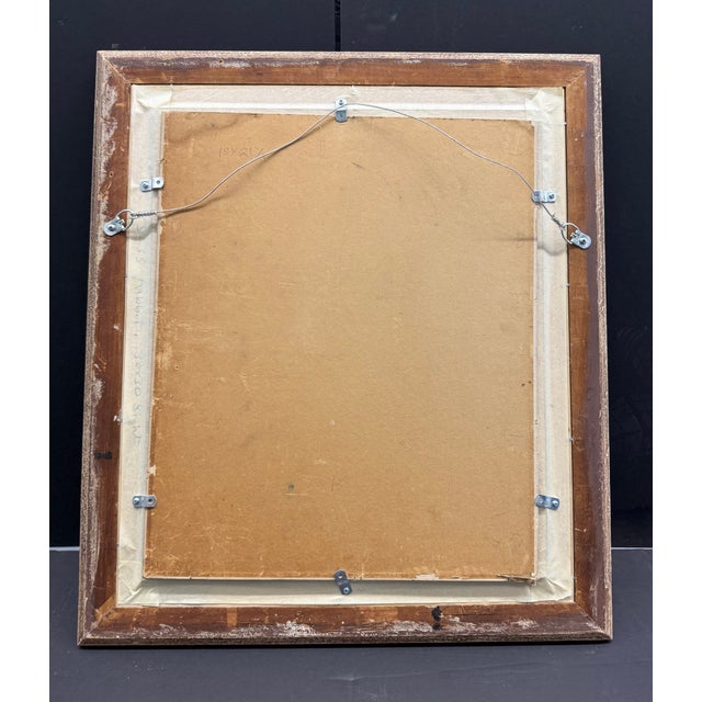 1930s "Reclining Nude" by G. Nivert, C. 1939 Oil on Canvas, 20th Century Modern For Sale - Image 5 of 6