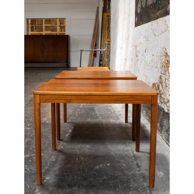 Modern End or Side Tables in Teak - a Pair For Sale In Atlanta - Image 6 of 7