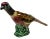 Mid-Century Modern Vintage Mid Century Ceramic Pheasant Plant Holder Made in Usa For Sale - Image 3 of 12
