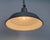 Industrial British Grey Enamel Factory Pendant Lamp from Benjamin Electric Manufacturing Company, 1960s For Sale - Image 10 of 17