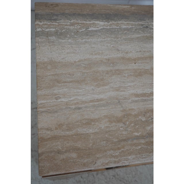 Wood Drexel Modern Design Chest or Dresser W. Stone Top For Sale - Image 7 of 12