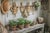 French Country Vintage Cast Iron Garden Themed Wall Rack For Sale - Image 3 of 4