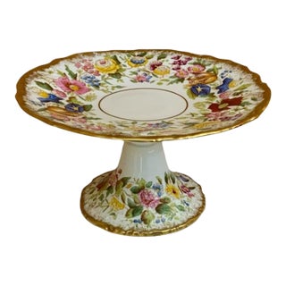 1950s Hammersley Queen Anne Cake Stand For Sale