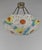 Burnt Orange French Art Deco Pendant Light by Loys Lucha - 1930 Chandelier France For Sale - Image 8 of 18