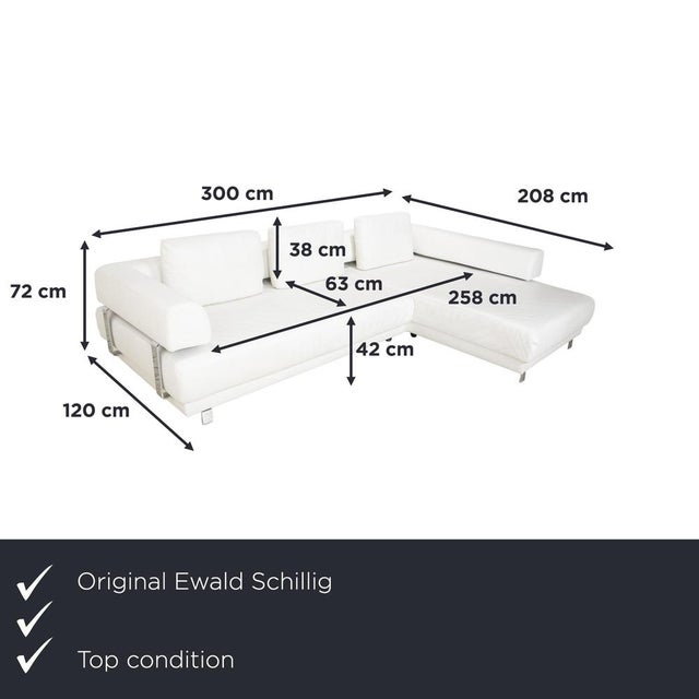 Modern Leather Corner Sofa from Ewald Schillig For Sale - Image 3 of 13