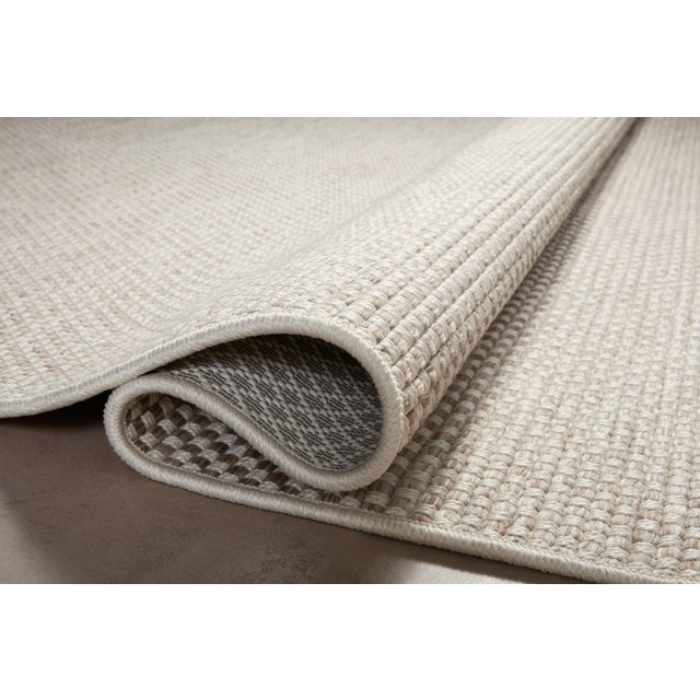 Contemporary Amber Lewis x Loloi Malibu Ivory / Dove 6'-4" x 9'-2" Area Rug For Sale - Image 3 of 6