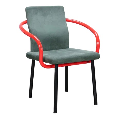 Mandarin Armchair by Ettore Sottsass for Knoll, 1986 For Sale