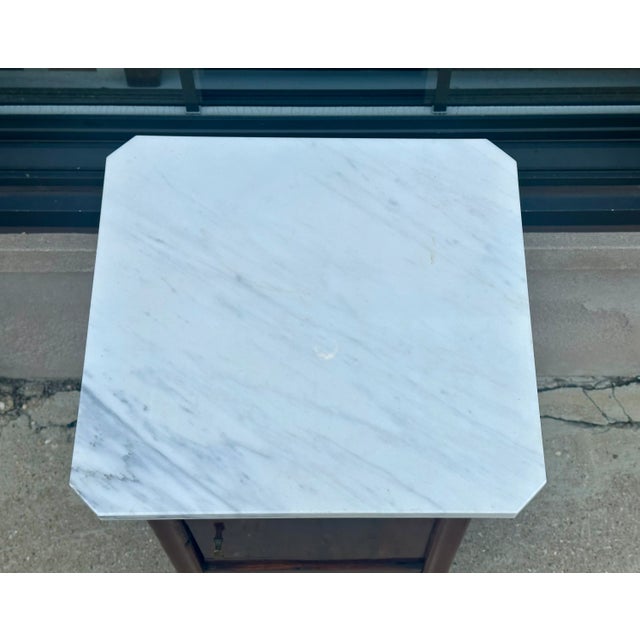 Early 19th Century 19th Century Loius Phiilippe Nightstand For Sale - Image 5 of 11