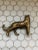 Modern Mid Century Brass Leopard Statue Decor For Sale - Image 3 of 7