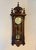 Wood Antique Carved Walnut Wall Clock, 1860 For Sale - Image 7 of 7