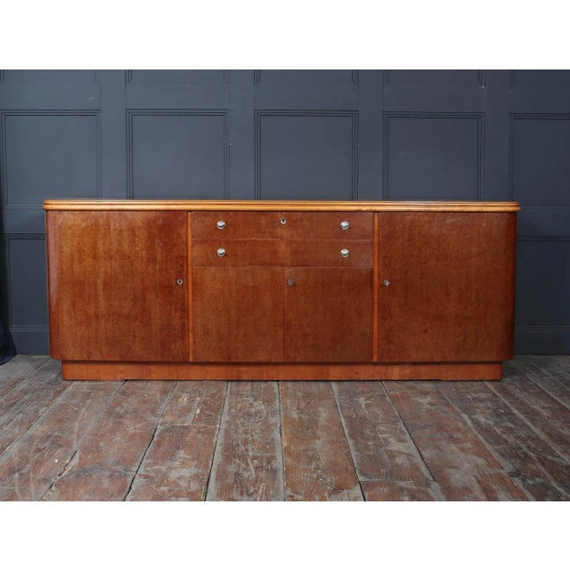 Vintage French Art Deco Credenza, 1930s For Sale - Image 6 of 17