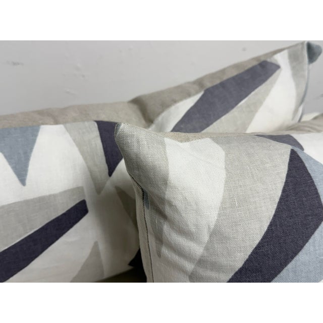 Thom Filicia for Eastern Accents Sconset Lumbar Pillows, Pair For Sale In San Francisco - Image 6 of 12