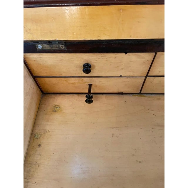 Antique Victorian Rosewood Freestanding Davenport For Sale - Image 11 of 18