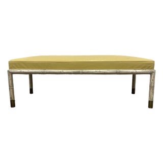 1970s Painted Hollywood Regency Bench For Sale