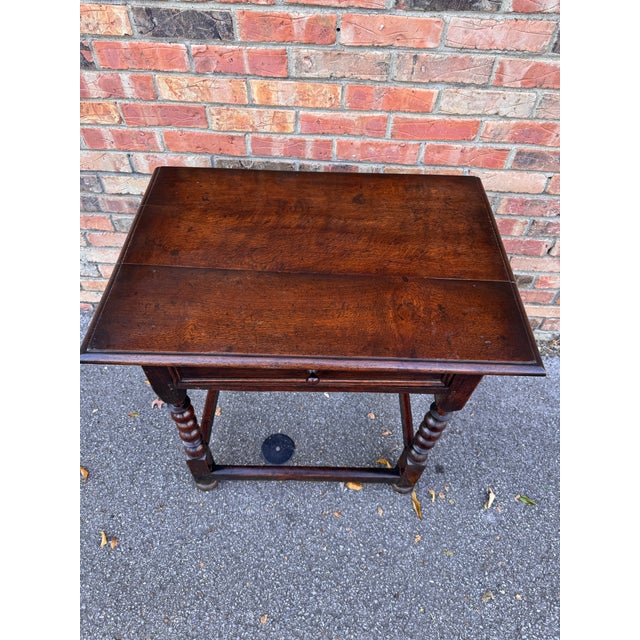 Brown 19th Century English Side Table For Sale - Image 8 of 11