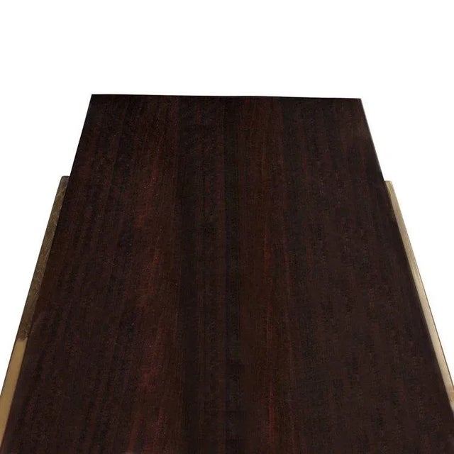 Interlude Home Cronyn Veneer Console Table For Sale - Image 9 of 9