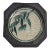 Vintage Marc Ward Signed Raku Pottery Octagonal Platter For Sale
