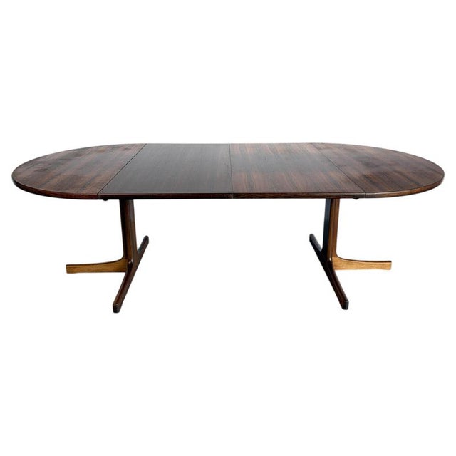 Mid-Century Swedish Extendable Dining Table in Teak, 1960s For Sale - Image 14 of 14