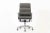 Mid-Century Modern Herman Miller Eames Aluminum Group Tall Gray Leather Office Chair Soft Pad For Sale - Image 3 of 14