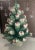 Antique Bottle Brush Rare Large Tree With Red Glass Mercury ornaments . Purchase is for tree and red mercury Ornaments...