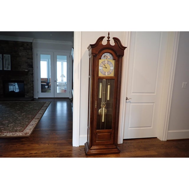 1970's Howard Miller "Aristocrat" Grandfather Clock Chairish