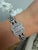 This stunning bracelet from the Art Deco era consists of numerous marquise, old European, single and carré cut diamonds...