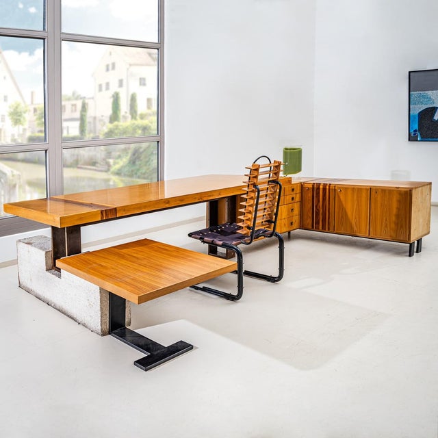 Large U-Shaped Executive Desk, Italy, 1960s For Sale - Image 3 of 13