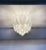 Murano Ceiling Lamp – Frosted Carved Glass Leaves For Sale - Image 10 of 10
