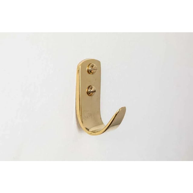 Carl Auböck #4330/1 Brass Hook For Sale In Los Angeles - Image 6 of 9