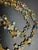 MCM Jewelry by Ark. Necklace With Rhinestone Pastel Tones of Light Blue, Soft Pink, Peridot Green, Yellow, and Clear Crystals For Sale In South Bend - Image 6 of 6