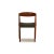 Wood Vintage Brown-Grey Teak Wood Chairs by Knud Anderson, Denmark, 1967 For Sale - Image 7 of 9