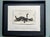 Bernar Venet, Random Combination of Indeterminate Lines, 1991, Grease Pencil and Collage on Paper For Sale - Image 3 of 3