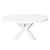 Matthew Izzo Home Greer Round Glossy White Lacquer Dining Table With Tripod Base For Sale - Image 9 of 9