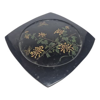 Japanese Lacquerware Tray, 1950s For Sale