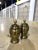 American Pair of Brass Plated Ginger Jar Lamps For Sale - Image 3 of 8