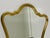 Mid-Century Wall Mirror in Curved Gilt Wood, 1950s For Sale - Image 9 of 15