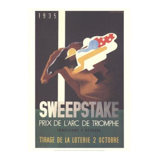 A.m. Cassandre Sweepstake, 1998 For Sale