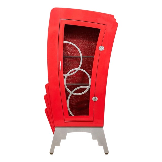 Deco Cabinet One of a Kind Shelf For Sale
