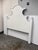 Shabby Chic Queen Size Ballard Designs Claudette Headboard For Sale - Image 3 of 12