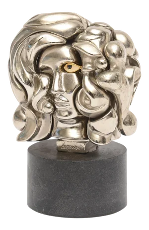 Miguel Berrocal MIni" Portrait de MIchelle" Puzzle Sculpture